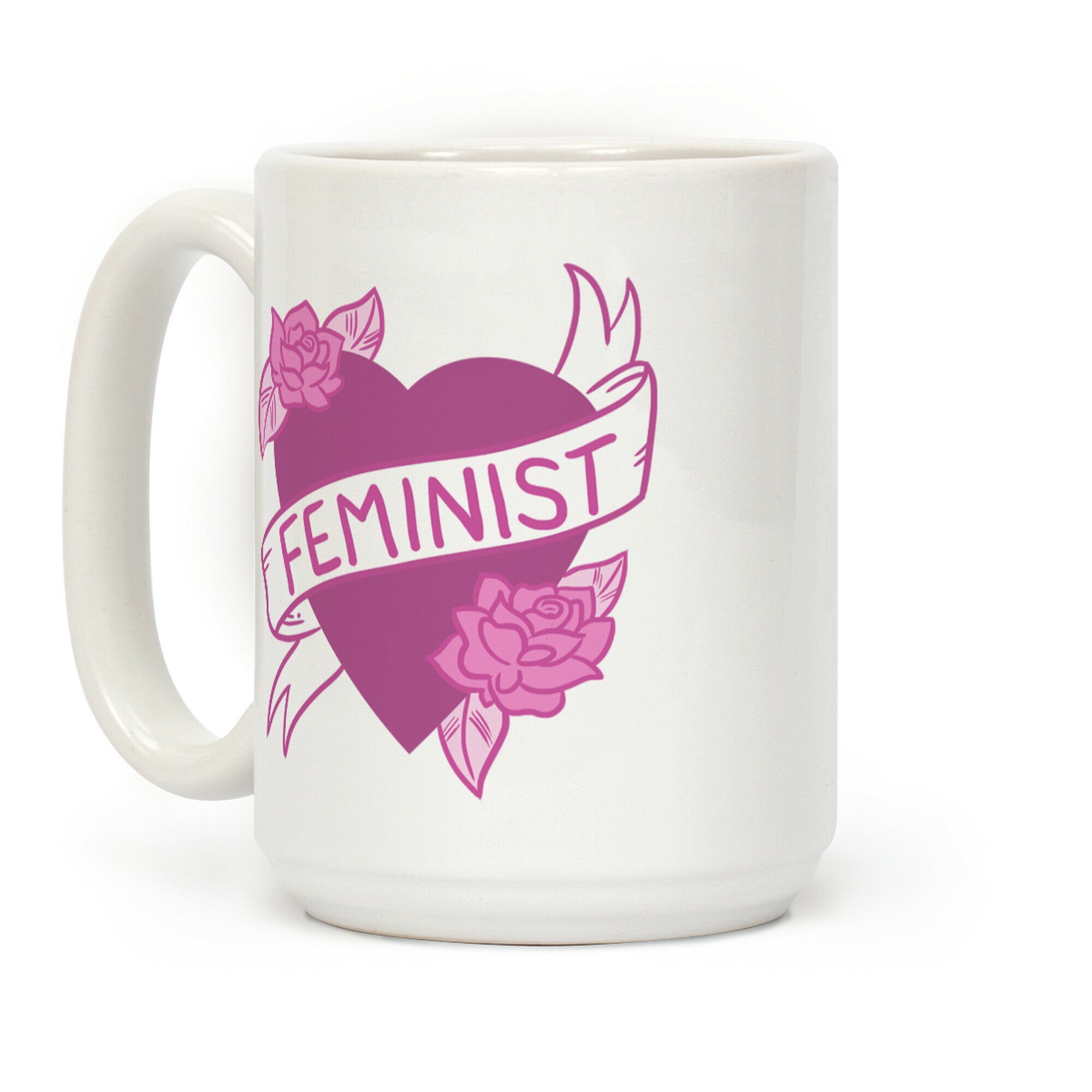 Feminist Heart Coffee Mug